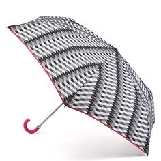 Зонт складной женский механический Fulton L718-2958 серый