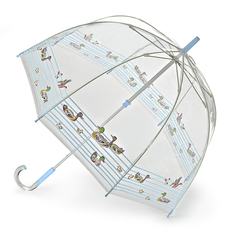 Зонт-трость женский механический Fulton L546-3472 голубой