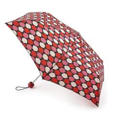 Зонт складной женский механический Fulton L718-3004 красный