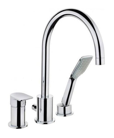 Смеситель для ванны на борт Formentera Teka 621520200 хром