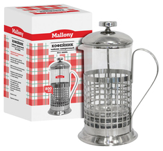 Кофейник Mallony B511-800Ml 950080 Серый
