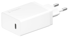 Сетевое зарядное устройство Deppa DEP-11388, 1xUSB Type-C, 3 A, white