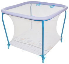 Манеж GLOBEX детский Квадрат (цвет: фиолетовый) 1103