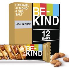 Миндальный батончик BE-KIND с медом морской солью и вкусом карамели 12 штук по 40 г