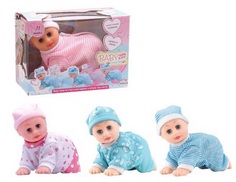 Кукла-пупс ползающая, звуковые эффекты, Junfa Toys