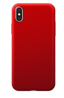 Чехол Deppa Case Silk для Apple iPhone XS Max Red