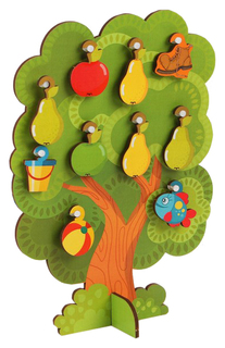 Сортер-дерево "Что на дереве растет" Woodland (Сибирский сувенир)