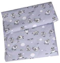 Пододеяльник AmaroBaby Exclusive Soft Collection 101 барашек на молнии, 147х112 см