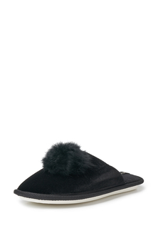 Домашние тапочки женские Smile of Milady 01107440 черные 39 RU