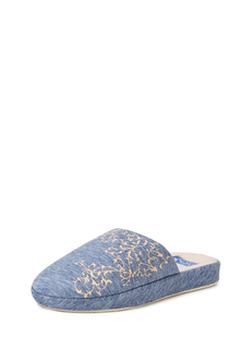 Домашние тапочки женские Smile of Milady 01106370 синие 39 RU