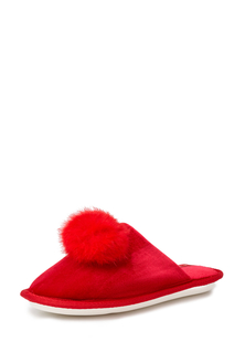 Домашние тапочки женские Smile of Milady 01107450 красные 39 RU