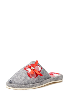 Домашние тапочки женские Smile of Milady 01107470 серые 37 RU