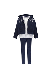 Спортивный костюм для девочки MEK, цв.синий, р-р 110