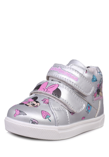 Кеды детские Minnie Mouse, цв. серебристый р.20