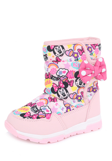 Дутики детские Minnie Mouse, цв. розовый р.23