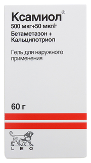 Ксамиол гель наруж. флакон 60 г Leo Pharma
