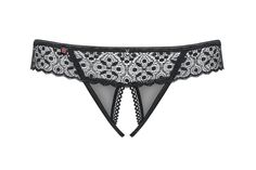 Кружевные трусики Shibu с интимным доступом S/M Obsessive