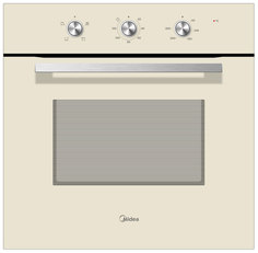 Встраиваемый электрический духовой шкаф Midea MO23001GI Beige