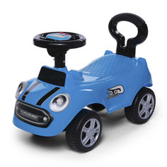Каталка детская Baby Care Speedrunner музыкальный руль, цвет синий