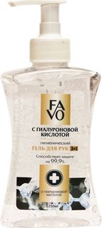 Антисептический гель для рук FAVO с гиалуроновой кислотой, 250 мл MD111