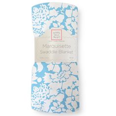Пеленка детская тонкая SwaddleDesigns Blue Lush