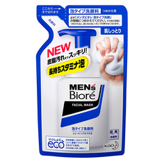 Мужская пенка для умывания и бритья с ароматом цитрусовых Kao Mens «Biore» 130 мл Meg Rhythm