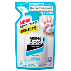 Мужская пенка для умывания и бритья с ароматом цитрусовых и ментолом Kao Mens Biore 130мл Meg Rhythm