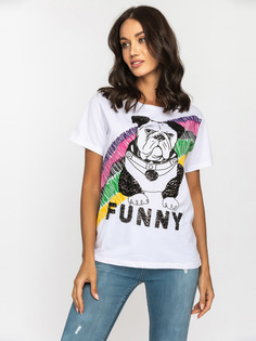 Футболка женская Dairos GD69300764 белая S