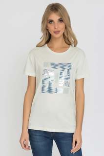 Футболка женская Dairos GD69300577 зеленая L