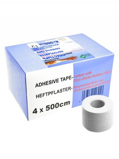 Лейкопластырь тканевая основа SFM Plaster 534 513 4,0х500см белый 12 шт.