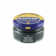 Крем для обуви SAPHIR Creme Surfine темно-серый