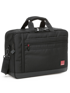 Сумка для ноутбука Hedgren HRDT03 Red Tag Business Bag Landing Black