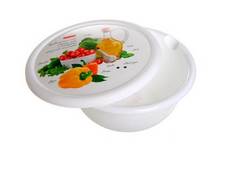 Миска Plast Team PT2451 2.1л с крышкой