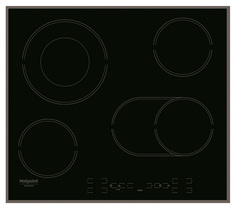Встраиваемая варочная панель электрическая Hotpoint-Ariston HAR 642 DO A Black