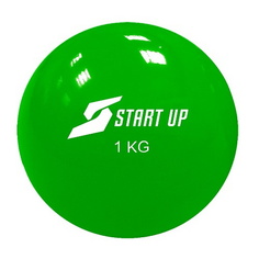 Мяч массажный Start Up NT18024, зеленый, 11 см