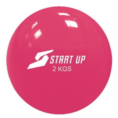 Мяч гимнастический Start Up NT18025, розовый, 14,5 см