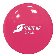 Мяч гимнастический Start Up NT18025, розовый, 14,5 см