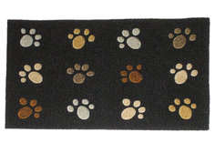 Коврик придверный 40х60 см Hoff Следы