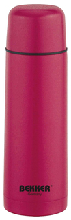 Термос Bekker BK-4037 0,7 л розовый/серебристый/синий