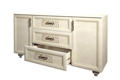 Комод Hoff 86,4х164,2х46,4 см, бежевый