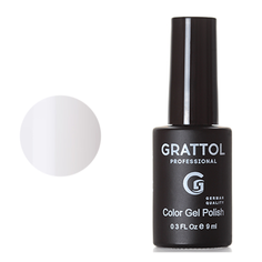 Гель-лак Grattol Classic Collection №001, White