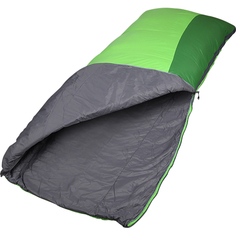 Спальный мешок Сплав Veil 120 Primaloft зеленый/лайм, правый