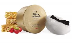 Съедобная пудра для тела с ароматом меда и клубники Sunset Wild Powder 45 г Bijoux