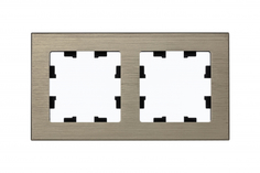 Рамка Schneider Electric AtlasDesign Nature 1-ая ,металл латунь