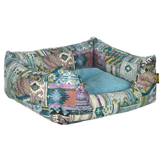 Лежак для животных Этника PRIDE 60х50х18см бирюзовый