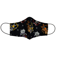 Маска Pride многоразовая двухслойная Крейзи кэт, размер L,XL