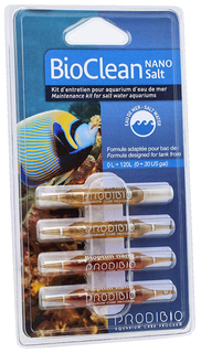 Набор препаратов для морского аквариума Prodibio BIO CLEAN salt NANO 4шт