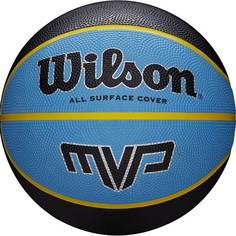 Баскетбольный мяч Wilson MVP №7 синий/черный