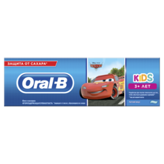 Зубная Паста Oral-B Kids Дисней «Холодное Сердце»/«Тачки» мягкий вкус 75мл от 3 Лет