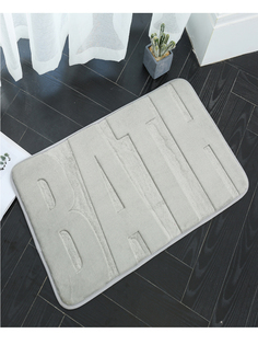 Коврик для ванной Sanitaryware 107, размер 45х75см, фланель, ПВХ.